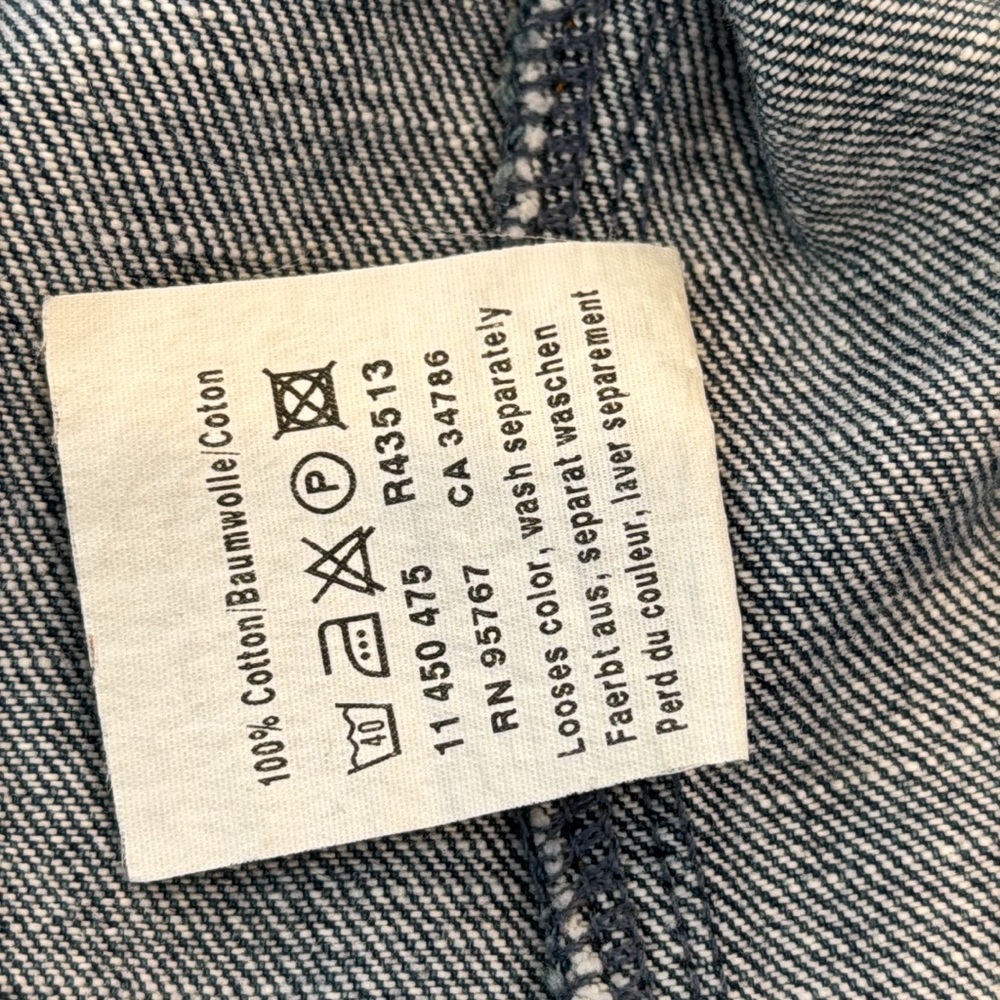Mavi Catherine Slim Western Style Denim Jean Jacket Women's Size Large Y2K - Picture 8 of 11